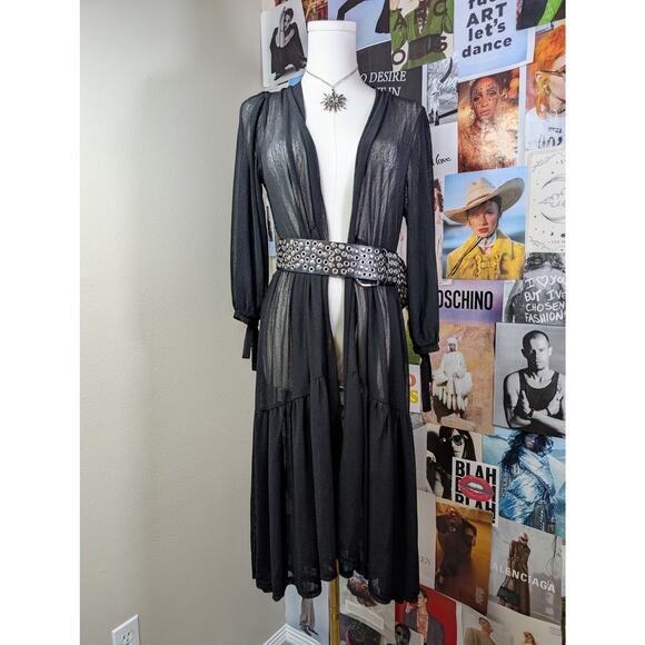 Ember Sheer Gothic Duster - Picture 1 of 6